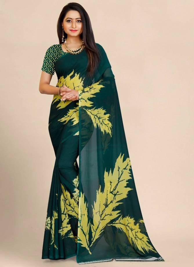 New Latest Designer Regular Wear Renial Saree Collection
